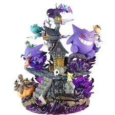 31cm Gengar Evolution Family Figure Haunter Gastly Pvc Anime Statue Wb 31cm Gengar Evolution Family Figure Haunter Gastly Pvc Anime Statue Wb