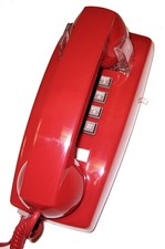 Cortelco 255447-VOE-20MD Wall Value Line VOE Red 2554-VOE-RD UPC 048044002956