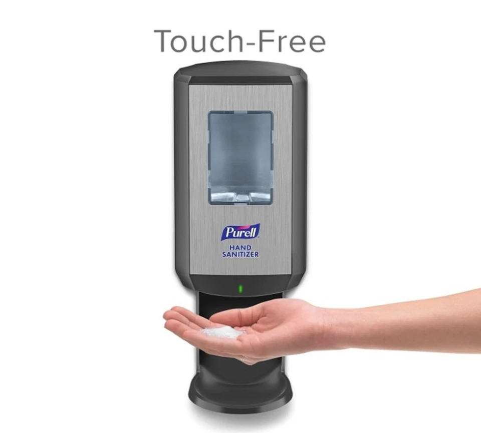 Dispensador desinfectante de manos automático PURELL CS8 grafito + 2 recambios de espuma 7824.7851-02 Foto 2 de 4