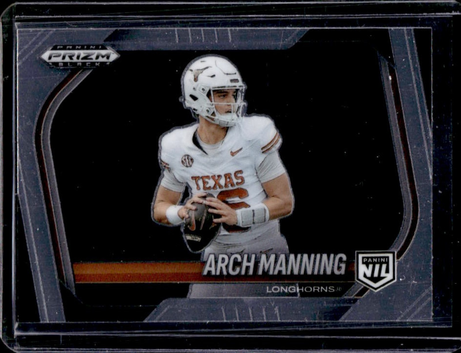 2025 Panini Prizm Black Arch Manning Prospects #197 Longhorns
