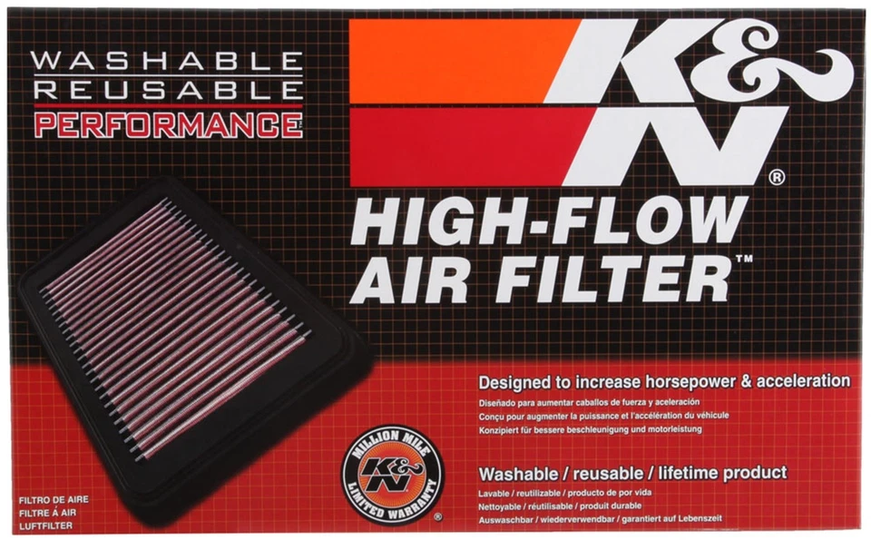 Filtro de aire K&N 33-2035 para Chevrolet Pontiac Corvette Firebird 90-97 Foto 3 de 4