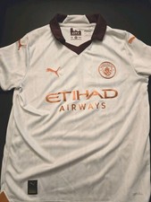 Puma Manchester City 23/24 Away Jersey Youth M Size 11-12 770452 02
