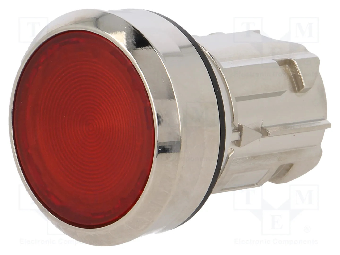 Siemens Rosso 3Su10510ab200aa0 3Su1051-0Ab20-0Aa0 Pulsante Illuminato Piatto, Anello Frontale In Metallo, Lucido Pulsante 1 Pz. Singolo - Immagine 2