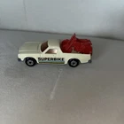 Matchbox Lesney Superfast No 60 Holden Pick-up superbike w 2 red bikes