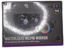 Cooler Master Masterliquid Ml240 Mirror Argb Close-loop Aio Cpu Liquid Cooler