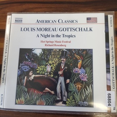 HOT SPRINGS MUSIC FESTIVAL gottschalk a night in the tropics EX/EX (CD Album)