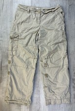 Ann Taylor Loft Cargo Pants VTG Y2K Lite Weight Women Size 10 Actual 32X28.5 
