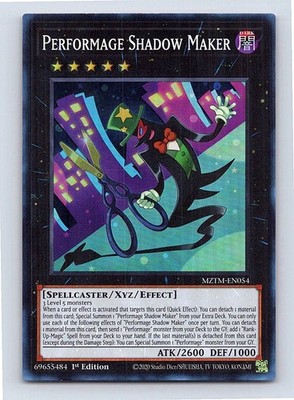 Performage Shadow Maker 1st Edition MZTM-EN054 Maze of the Master Super Rare LP