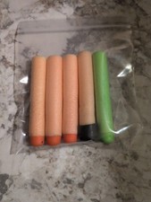 Nerf Orange Foam Darts Pack Of 3 W/ Whistler Zombie Strike Dart