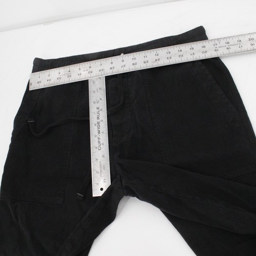NWT Standard James Perse Shorts Mens 2 Linen Elastic Waist Drawstring flat front - Picture 10 of 11