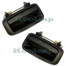 For 88-92 Corolla Rear Outside Outer Exterior Door Handle Left Right Set Pair
