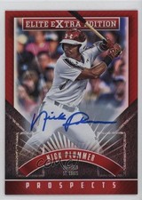 2015 Panini Elite Extra Edition Prospects Auto Nick Plummer #24 Auto 6tw