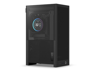 The H2 Flow (CI-H21FB-01) is a mighty, compact vertical mini-ITX case designed t