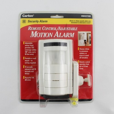Carlon Remote Control Motion Security Alarm - New