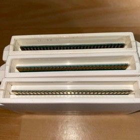 Final Fantasy 1 2 3 Famicom Game Set Japan NES Tested Working Square