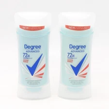 Degree Antiperspirant Deodorant 72Hrs MotionSense Active Shield 2.6oz. Pack of 2