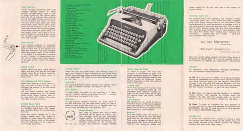 Olympia DeLuxe West German Typewriter. Spanish/Castilian K/Board. Cased. - Picture 13 of 13