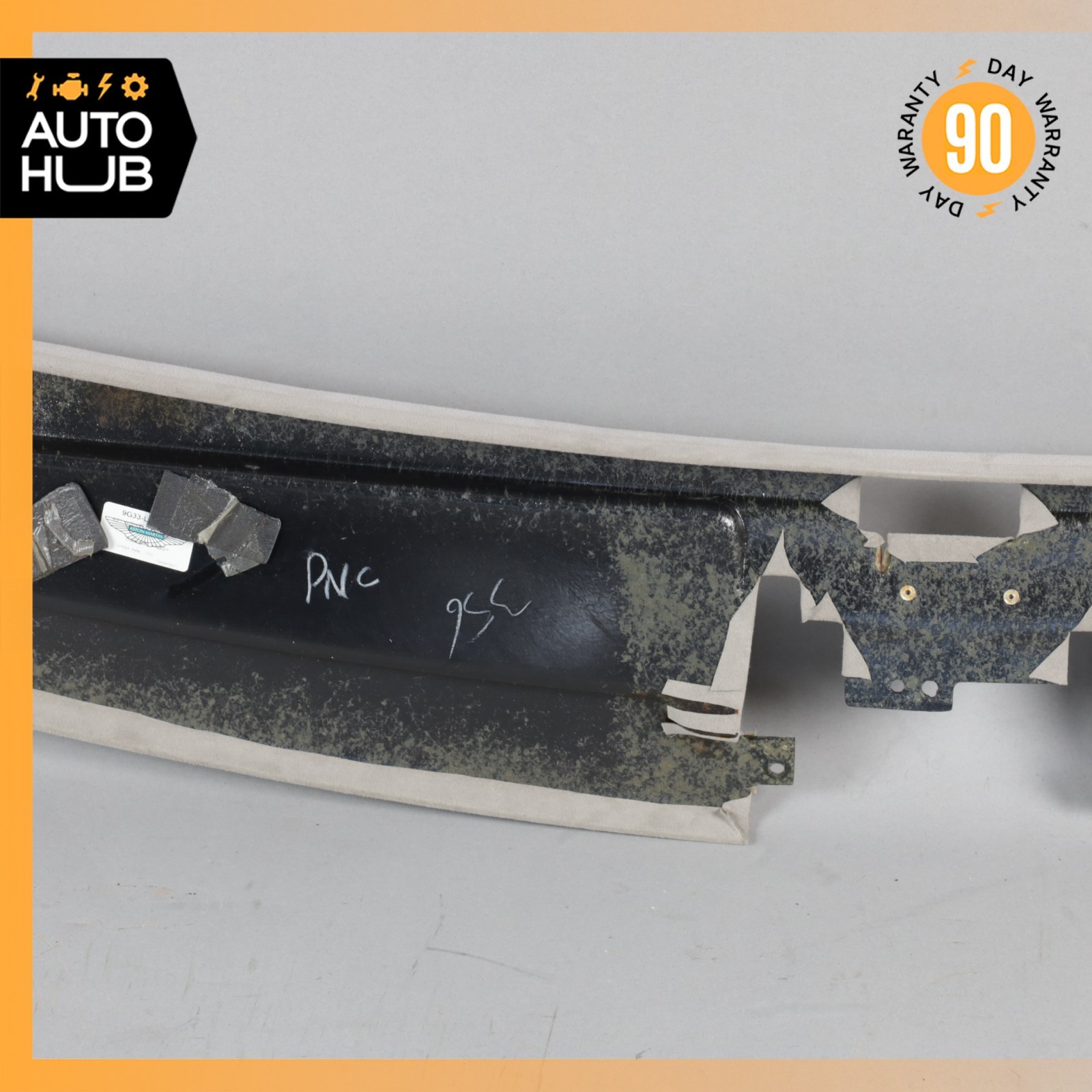 Aston Martin DB9 Volante Front Overhead Headliner Trim Cover Panel Suede OEM 22k
