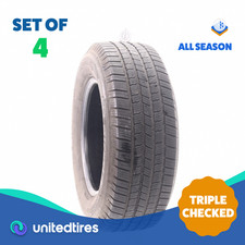 Set Of 4 Used 26565r17 Michelin Defender Ltx Ms 112t - 7-7.532