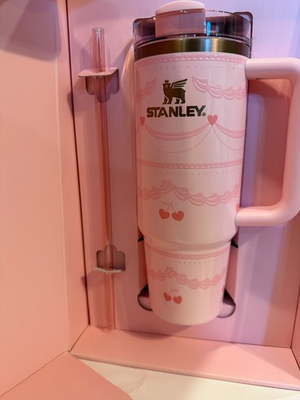 #ad New 30 oz Stanley cup Quencher H2.0 Flowstate Pink Velvet Cake Valentines 2026 $64.99