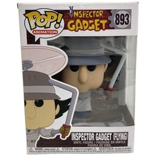 Funko POP Inspector Gadget Flying #893 Figura Vinilo Animación Nuevo