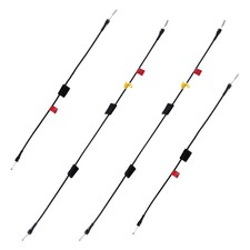 Latch Cables,rear door Upper  Lower Compatible with F-250 F-150 Ford Left Ri...