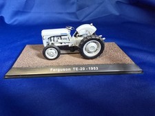 Ferguson TE20 1953 Tractor Model on Display Plinth – Grey Fergie