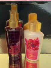 VICTORIA'S SECRET PURE SEDUCTION FRAGRANCE MIST  BODY LOTION 4 oz Each.