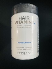Codeage - Hair Vitamins 120 caps - Exp. 09/2028