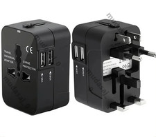 Travel Adapter Worldwide All in One International Universal Power Adapter Plug