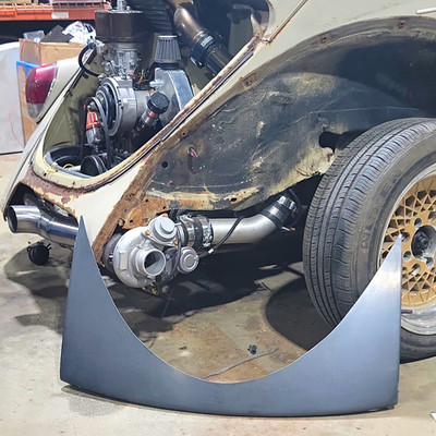 Carbon Fiber Pre-1966 Beetle Rear Valance No Cut Outs RARE Vintage  Volkswagen
