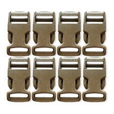 ITW Nexus 1" Plastic Buckle Coyote Brown Pack of 8…