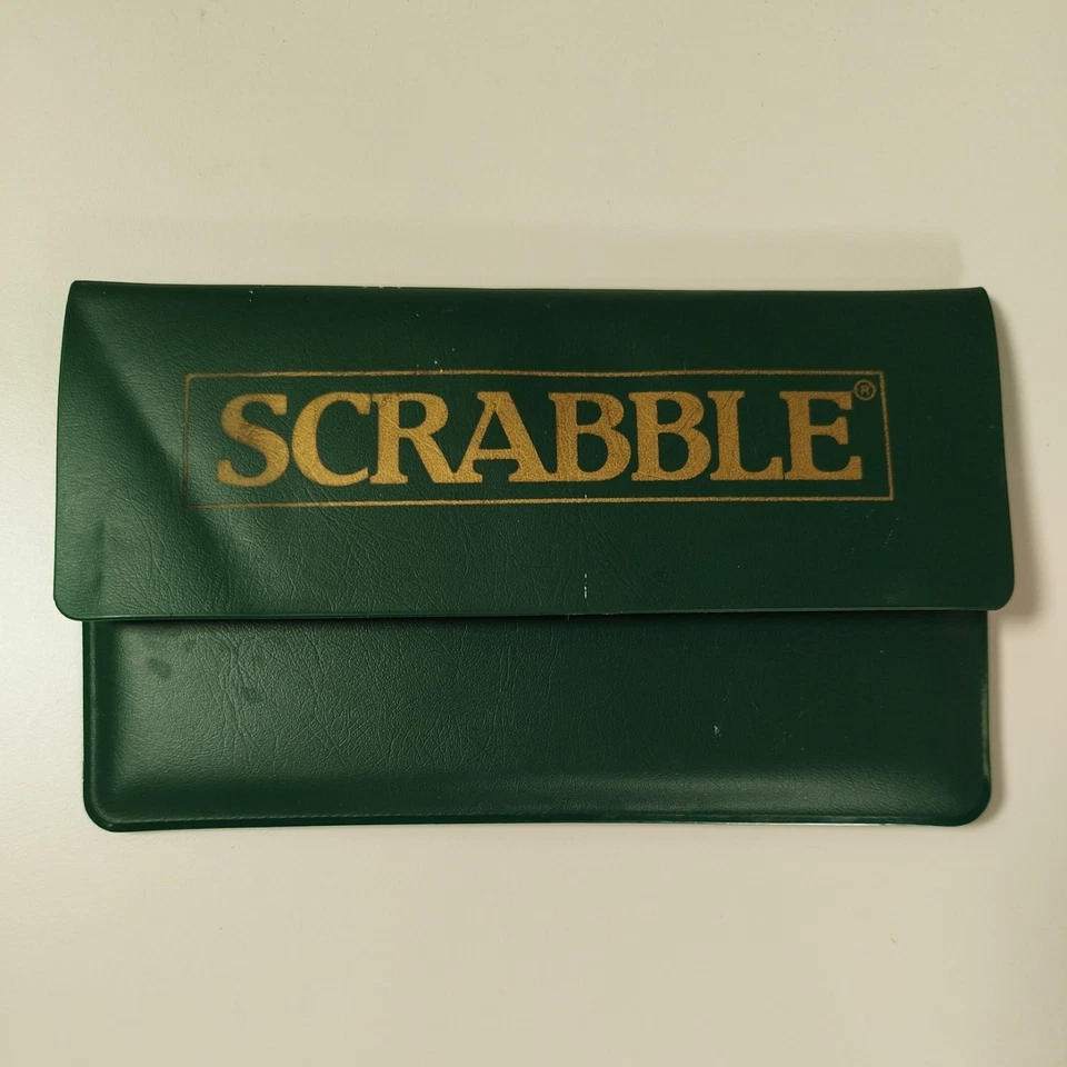 Pocket Travel Scrabble Game Magnetic Set 1988 Vintage Classic - Image 4 of 4