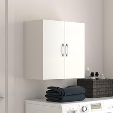 Systembuild Evolution 24" x 24" Armario Montado en la Pared Blanco Lavadero Almacenamiento