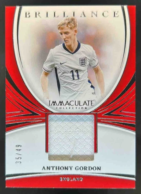 Trikot 2024-25 Immaculate Anthony rdon Brilliance Silber #35/49 England