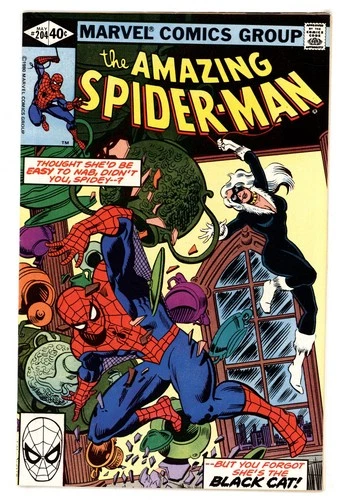 Amazing Spider-Man #204 VF 8.0 1980  John Romita Jr. Cover