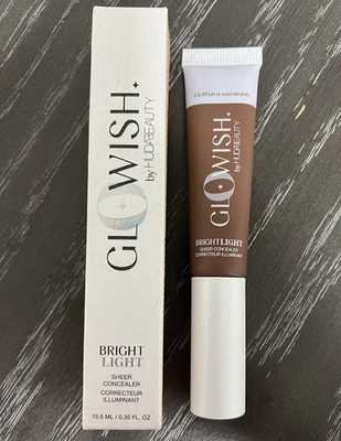 HUDA BEAUTY GLOWISH Bright Light Hydrating Sheer Concealer ~ 13 Extra Rich ~ New