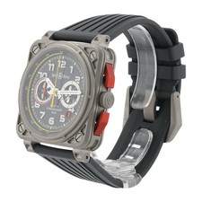 Bell & Ross BR 03-94 Titanium Black Dial 42mm Automatic Mens Watch BR03-94-RS18 3