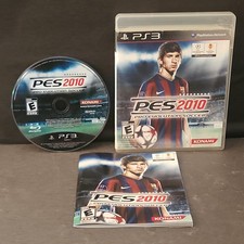 PES 2010 Pro Evolution Soccer PlayStation 3 PS3 Game CIB Konami NTSC E