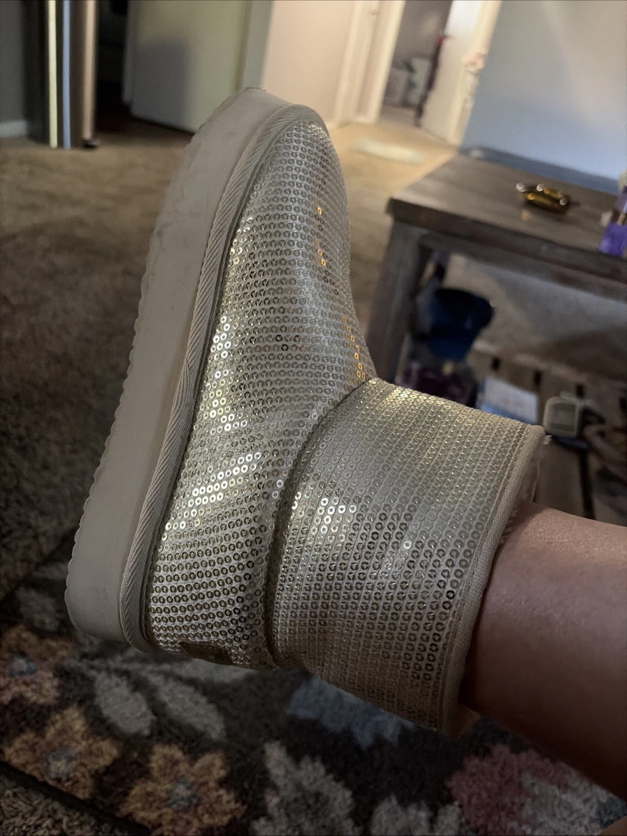 UGG Silver Women's Sequin for sale | eBay