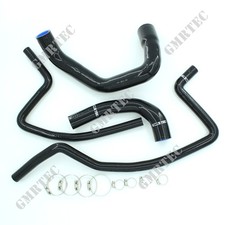 Fit Jeep Wrangler Tj 4.0l 1997-2001 Radiator Silicone Heater Hose Kit Black