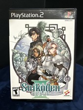 Suikoden III Sony PlayStation 2, 2002, Complete in Box with Manual