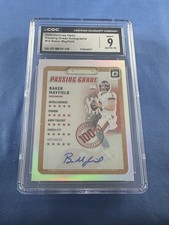 2024 Donruss Optic Baker Mayfield Autograph!! #10 CGC 9 Mint Passing Grade