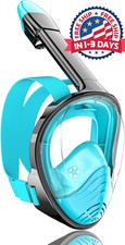 M scara de Snorkel de Cara Completa para Adultos, Equipo de Snorkel con Soporte