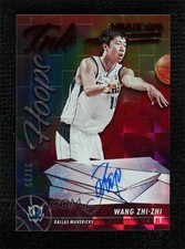 2021-22 Panini NBA Hoops Ink Red 21/25 Wang Zhizhi Zhi-zhi #HI-WZZ Auto 5l2