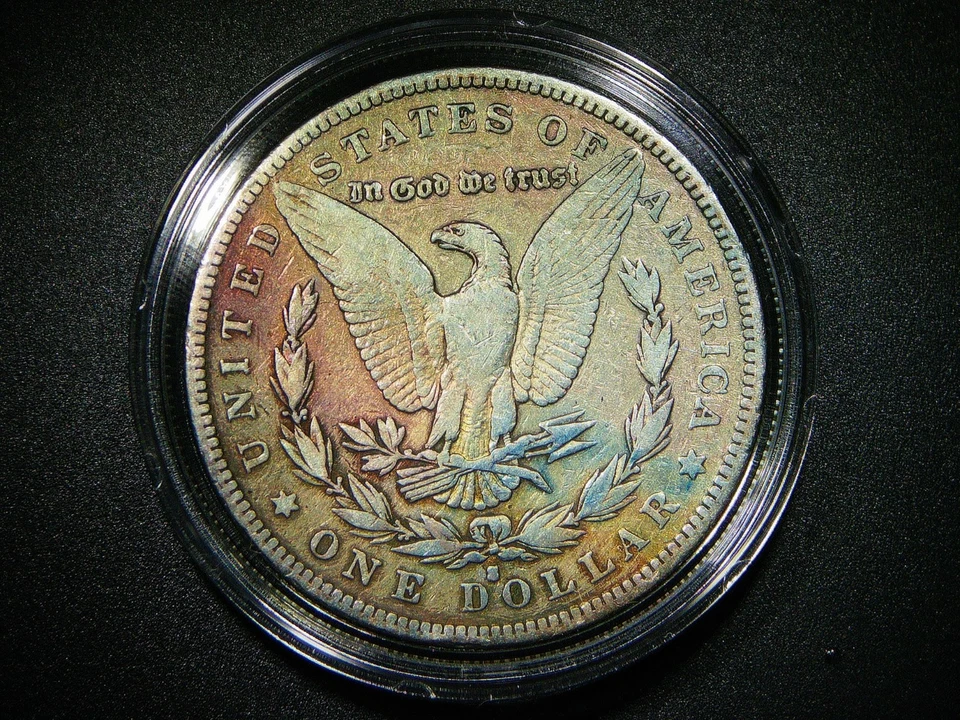 1883-S MORGAN SILVER DOLLAR BEAUTIFUL TONED EF DETAIL COLLECTOR GRADE COIN M-917 - Image 2 of 4