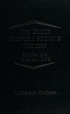 The Group Problem Solving Process Hardcover L. Richard Hoffman