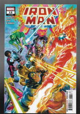 Iron Man #13 Marvel Comics 2021 VF+ Okładka Alex Ross