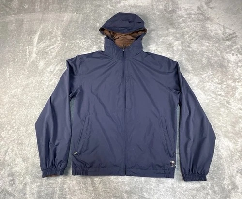 Zegna Sport Reversible Lightweight Windbreaker Jacket Mens Size M Full Zip - product listing photo