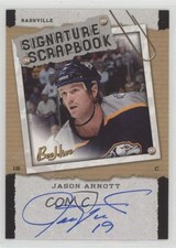 2006-07 Upper Deck Bee Hive Signature Scrapbook Jason Arnott #SS-JA Auto 1pc9